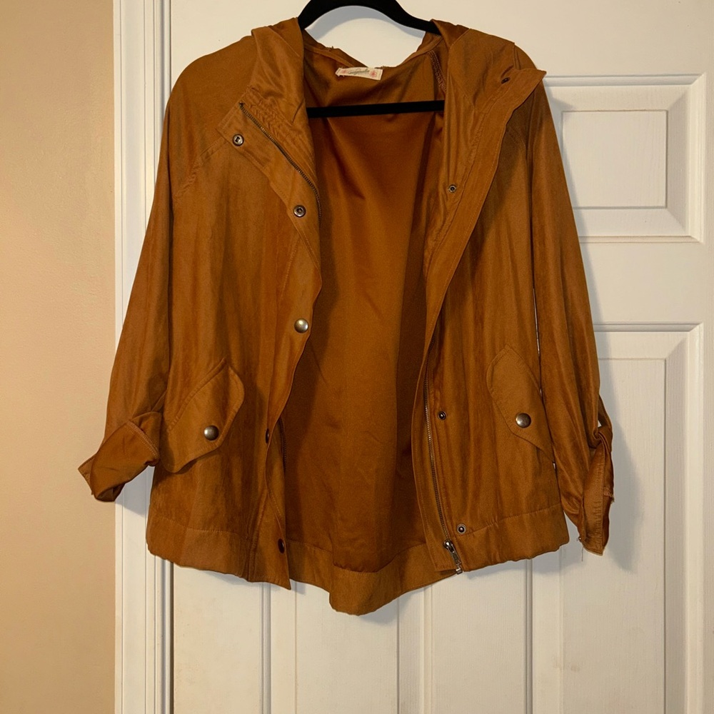 Magnolia boutique suede jacket